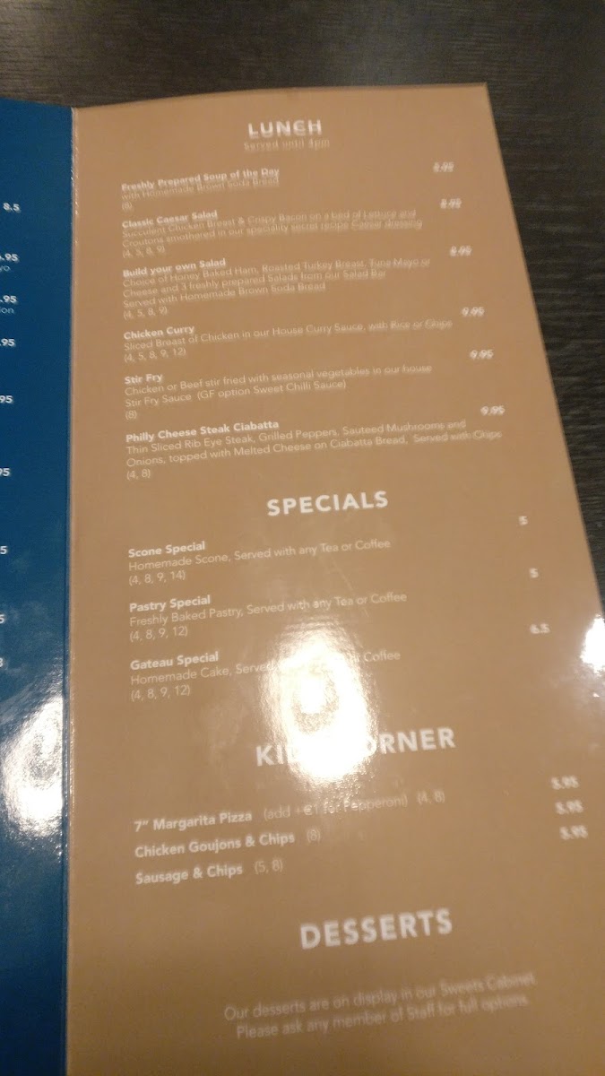 Menu The Chatty Fox-4